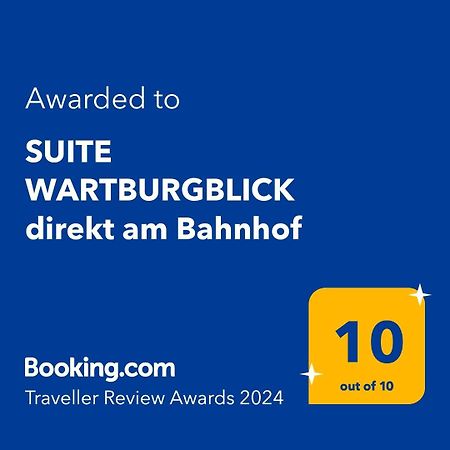 Suite Wartburgblick Direkt Am Bahnhof 艾森纳赫 外观 照片